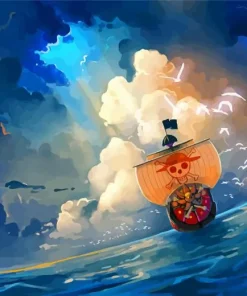 One Piece Ship Diamond Painting