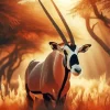 Oryx Animal Diamond Painting