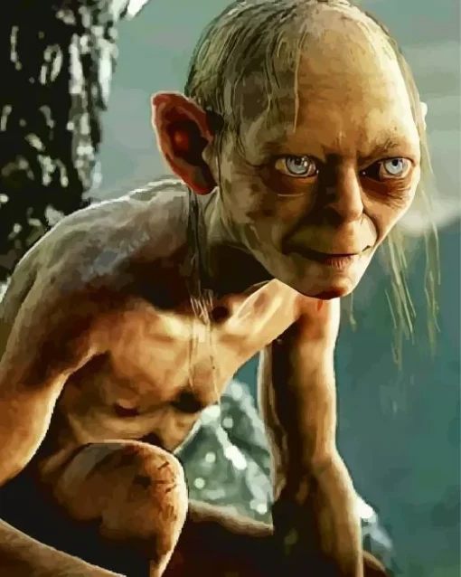 Smeagol Lord Of The Rings Diamond Painting