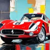 Splash Ferrari 250 Gto Art Diamond Painting
