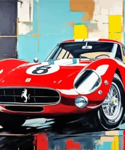 Splash Ferrari 250 Gto Art Diamond Painting