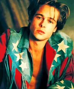 Young Brad Pitt Diamond Painting
