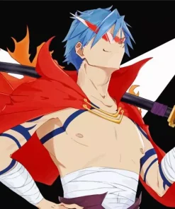 Gurren Lagann Kamina Diamond Painting