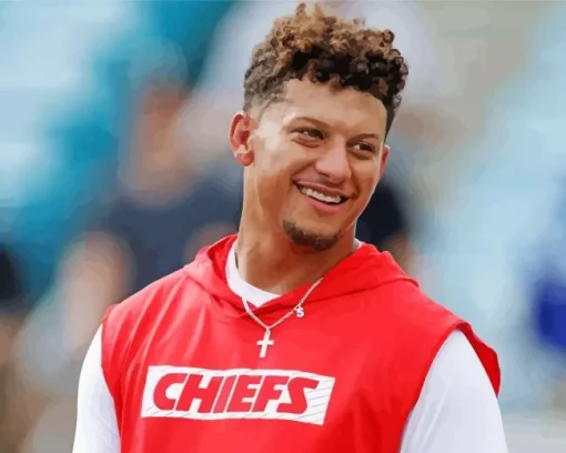 Patrick Mahomes Diamond Painting