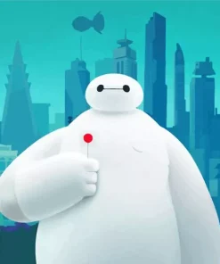 Baymax Movie Diamond Painting