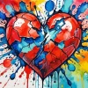 Broken Heart Art Diamond Painting
