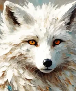 Cool Arctic Fox Animal Diamond Painting