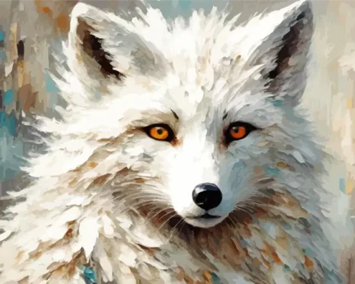 Cool Arctic Fox Animal Diamond Painting