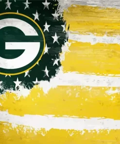 Flag Of Green Bay Art Diamond Painting