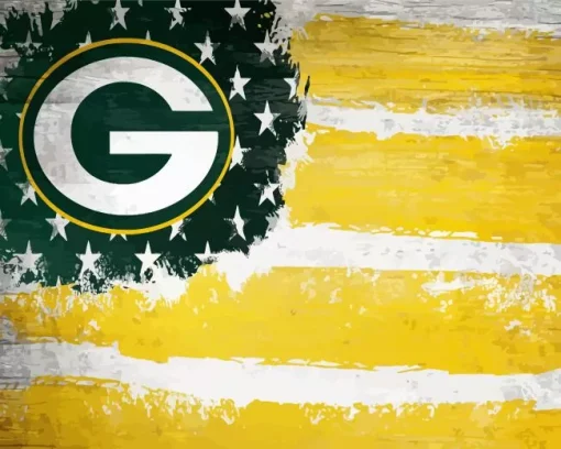 Flag Of Green Bay Art Diamond Painting