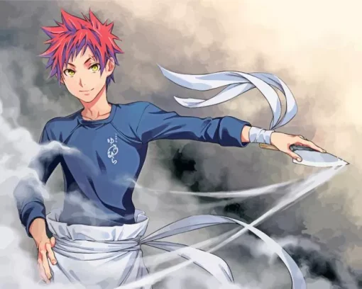 Food Wars Art Diamond Painting