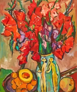 Irma Stern Flowers Vase Diamond Painting