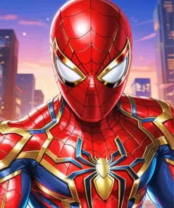 Iron Spider Man Diamond Painting