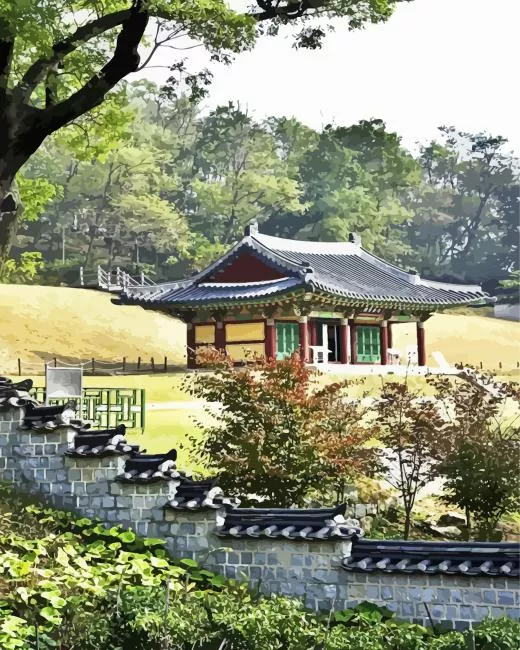 jeondeungsa temple Diamond Paints Jeondeungsa Temple Diamond Painting