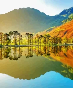 Lake District In The Autumn Diamond Painting