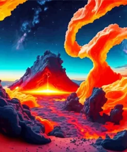 Lava Art Diamond Painting