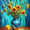 Van Gogh Vase Diamond Painting