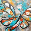 Abstract Butterfly Art Diamond Painting