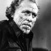 Black And White Charles Bukowski Diamond Painting