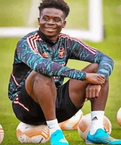 Bukayo Saka Player Diamond Painting