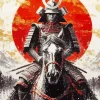 Bushido Samurai Art Diamond Painting
