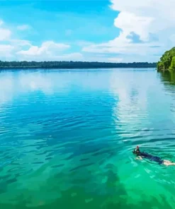 Guatemala Lachu Lake Diamond Painting