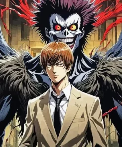 Light Yagami And Ryuk Diamond Painting