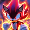 The Red Sonic Diamond Painting