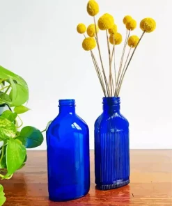 Blue Glass Vase Diamond Painting