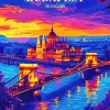Budapest Poster Diamond Painting