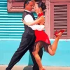 Buenos Aires Tango Dancers Diamond Painting