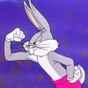 Bugs Bunny Flexing Diamond Painting