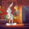 Bugs Bunny Watching Tv Diamond Painting