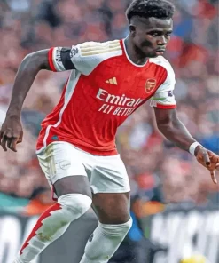 Bukayo Saka Arsenal Player Diamond Painting