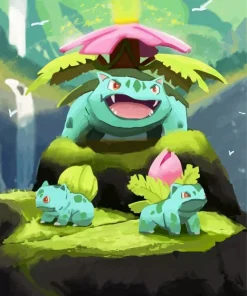 Bulbasaur Evolution Diamond Painting