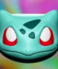 Bulbasaur Face Diamond Painting