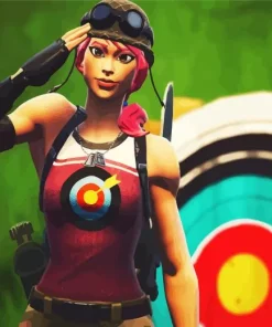 Bullseye Fortnite Diamond Painting