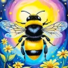 Bumble Bee Diamond Painting