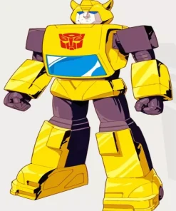 Bumblebee Transformer Cartoon Diamond Painting