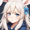 Bunny Girl Animation Diamond Painting