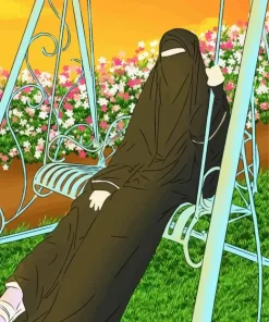 Burka Girl Diamond Painting