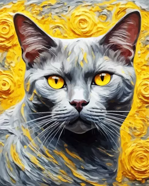 burmese cat Diamond Paintings Burmese Cat Diamond Painting