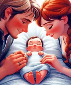 Disney Couple Art Diamond Painting