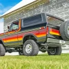 Ford Bronco Car Diamond Painting