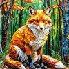 Fox Mosaic Art Diamond Painting