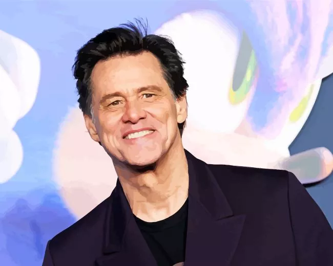 jim carrey Diamond With Numbers Jim Carrey Diamond Painting