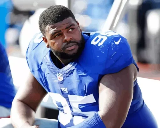 Johnathan Hankins Diamond Painting