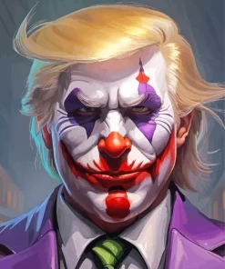 Joker Trump Diamond Painting