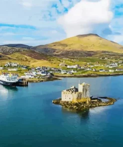Kisimul Castle Scotland Diamond Painting