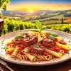 Pasta In Italy Diamond Painting